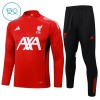Liverpool Dziecięcy Treningowa 2024-25 Czerwony Kvarts-Dragkedja